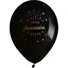 Image de Ballons en latex x 8 - Anniversaire étincelant Or 7369-3