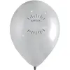 Image de Balllon en latex x 8 - Anniversaire étincelant Argent 7369-4