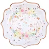 Image de Paquet de 10 Assiettes Mariage Fleuri CH7388 99