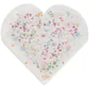 Image de Sachet de 20 Serviettes coeur Mariage Fleuri CH7390 99