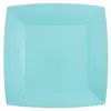 Image de Lot de 10 Assiettes Carrées carton compostables 23x23cm, Ciel CH7408 6