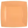 Image de Lot de 10 Assiettes Carrées carton compostables 23x23cm, Corail CH7408 22