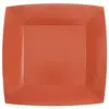 Image de Lot de 10 Assiettes Carrées carton compostables 23x23cm, Terracotta CH7408 51