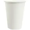 Image de Lot de 10 Gobelets carton 25cl unis, Blanc naturel CH7410 1