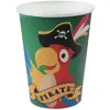 Image de Gobelets en carton x 10 - Pirate 7519