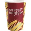 Image de Gobelets en carton x 10 - Sorcier 7595