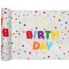 Image de Chemin de table HAPPY BIRTHDAY ballon métal 3m RDF-7613
