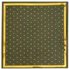 Image de Sachet de 20 Serviettes pois dorés, vert Sauge RDF-7177-vert