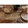 Image de Chemin de table noël merveilleux - 3m - Or 7794-4