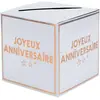 Image de Tirelire Anniversaire Star d'un jour, Blanc/Rose Gold RDF-7987-blancroseg