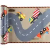 Image de Chemin de table En Chantier 5m, Multicolore FETE-8416