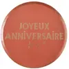 Image de Paquet de 10 Assiettes anniversaire Star d'un jour, Terracoota FETE-7983