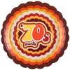Image de Paquet de 10 Assiettes rondes années 70's FETE-8502