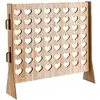 Image de Cadre à Voeux avec  ronds, en bois 46,5cm FETE-8543
