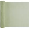 Image de Chemin de table naturel-36 cm x 5m - Vert Sauge FETE-8553