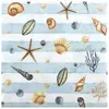 Image de Sachet de 20 Serviettes Coquillages en papier 33x33cm RDF-8891