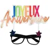 Image de Lunettes Anniversaire Festicolor noires RDF-9033-noir