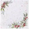 Image de Serviette Houx étoilé x10 9080STX