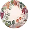Image de Sachet de 10 Assiettes - Automne floral FETE-9563