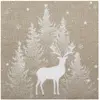 Image de Sachet de 20 Serviettes - Noël sous la neige FETE-9574