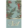 Image de Sachet de 10 Serviettes - Noël boisé FETE-9612