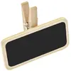 Image de Paquet 12 MINI-ARDOISES avec clip - Naturel MT938