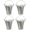 Image de Sachet de 4 petits Seaux métal 5cm, Zinc BT1009 4