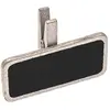 Image de Paquet 6 MINI-ARDOISES avec clip - ARGENT MT945argent