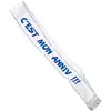 Image de Echarpe satin blanc C'EST MON ANNIV !!! AA5025 CMA