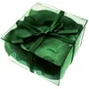 Image de Boite pvc 100 Pétales de rose synthétiques, vert Foncé DEC336VEF