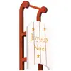 Image de Centre de table Luge Joyeux Noël en bois 12,5 cm DEK0228