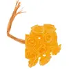 Image de Sachet de 48 mini-Roses satin, Jaune FL680JA