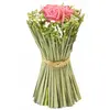 Image de Déco Bouquet vertical Fleurs et Roses liées 11cm, ROSE FDE136RO