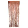 Image de RIDEAU DE PORTE métallisé 90x240cm, Rose Gold GUI083ROG