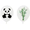 Image de Sachet de 8 ballons 25cm imprimés thème PANDA BAL246 8