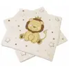 Image de Sachet de 20 Serviettes LION couronné en papier 33x33cm JET032