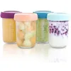 Image de Lot de 4 pots de conservation en verre Babybols (160 ml)