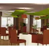 Image de Set 3 tentures de plafond Voile triangle, VERT ANIS FETE-C350039