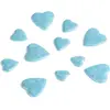 Image de Sachet de 50g de Coeurs 3D, Turquoise FETE-02003-028