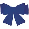 Image de Sachet 6 Coupons-NOEUDS pour dossier, BLEU Roy C 1103 22
