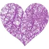 Image de Sachet de 100 Coeurs Romance, Violine FETE-0214-08