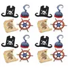 Image de Sachet de 16 confettis de table Pirate (avec gouvernail...) FETE-81009