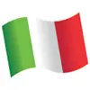 Image de Sachet de 16 Confettis en bois en bois Drapeau italien C-82001