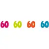 Image de Sachet de 100 confettis de table anniversaire 60 ans FETE-20021