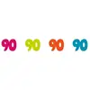 Image de Sachet de 100 confettis de table anniversaire 90 ans FETE-20024