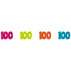 Image de Sachet de 100 confettis de table anniversaire 100 ans FETE-20025