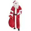 Image de Costume Père Noël gabardine peluche - Homme N1012