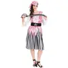 Image de Déguisement Pink Pirate adulte, taille S C-C4155S