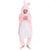 Image de Déguisement Peluche BIG Lapin rose rembourré 180 cm, adulte C-C1091180