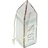 Image de Flotteur bois déco rectangle pointu à suspendre, 12cm FETE-80139